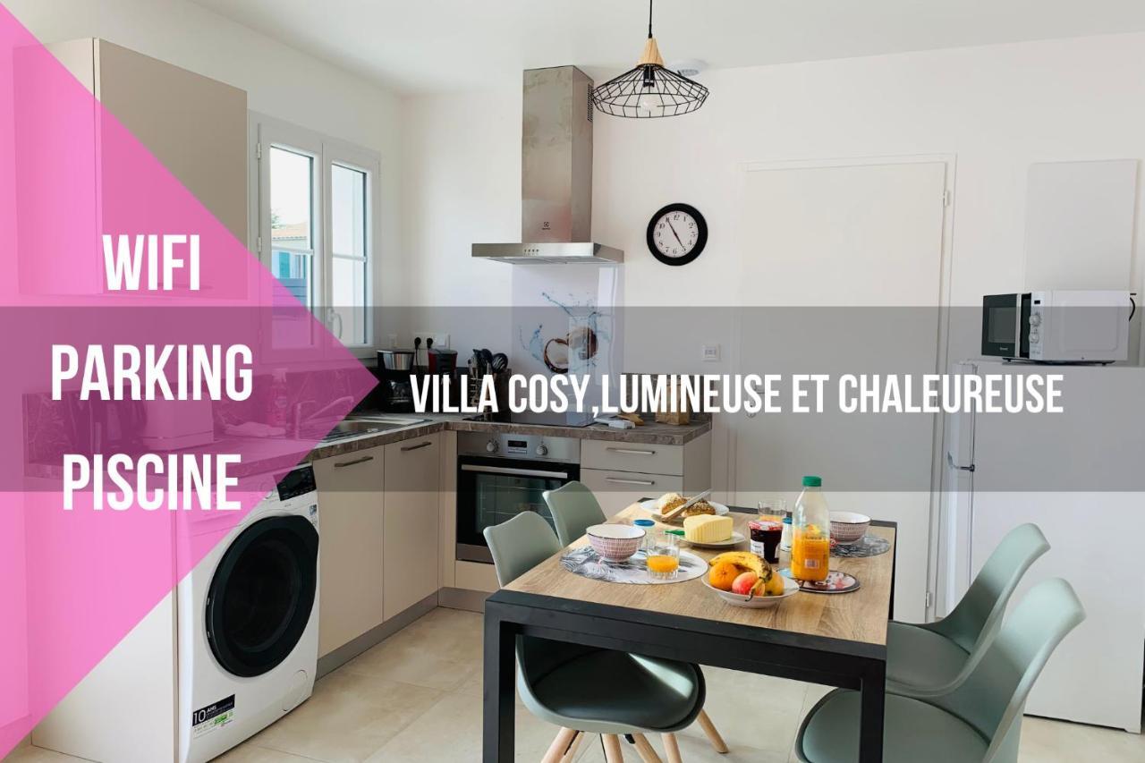 LE MOUSSE Maison avec piscine/parking/wifi/plages 5kms Les Mathes Extérieur photo